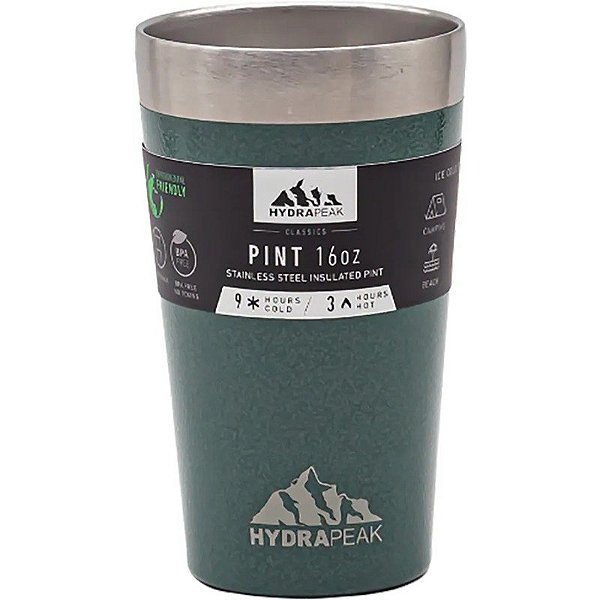Vaso Térmico Hydrapeak Pint 470ml - Verde