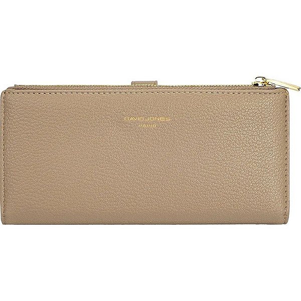 Carteira David Jones DJ0086-1 Feminina - Taupe Quente