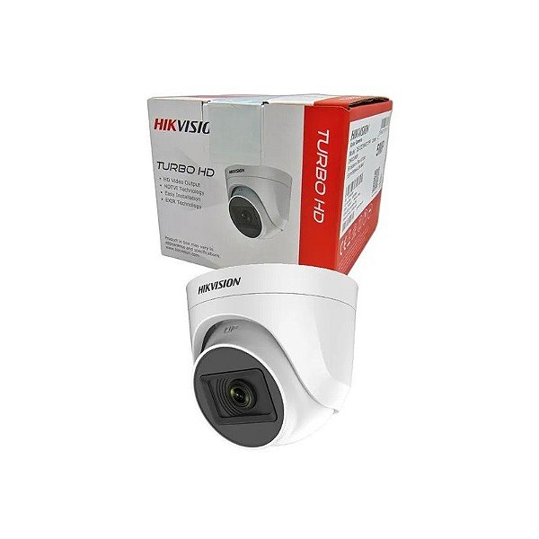 Câmera HD Turret Hikvision DS-2CE76H0T-Itpf(C) 5MP 2.8MM