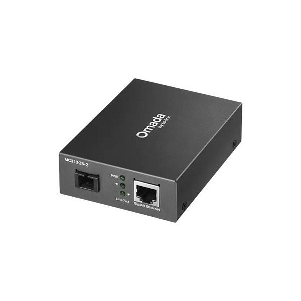Conversor de Mídia TP-Link MC212CS-2 Omada Gigabit WDM 2KM