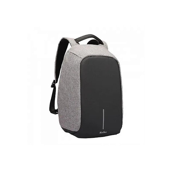 Mochila para Notebook Kolke KVM-245 Antifurto USB Cinza 15.6