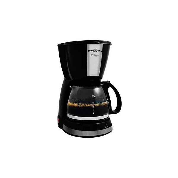 Cafeteira Britania CP15 - 15 Xícaras / 220V / Preto