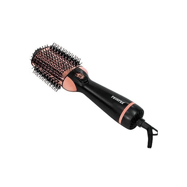 Escova Elétrica Prosper P-5800 com 1.500 Watts Bivolt - Preto/Dourado