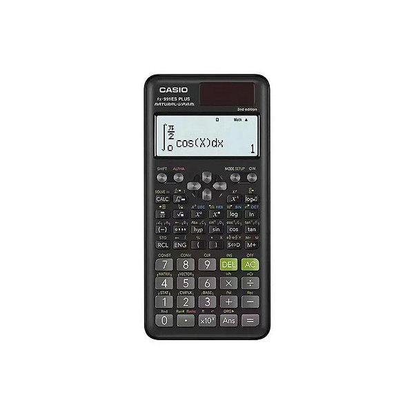 Calculadora Científica Casio FX-991LA Plus 2DA Edição 12 Dígitos - Preto