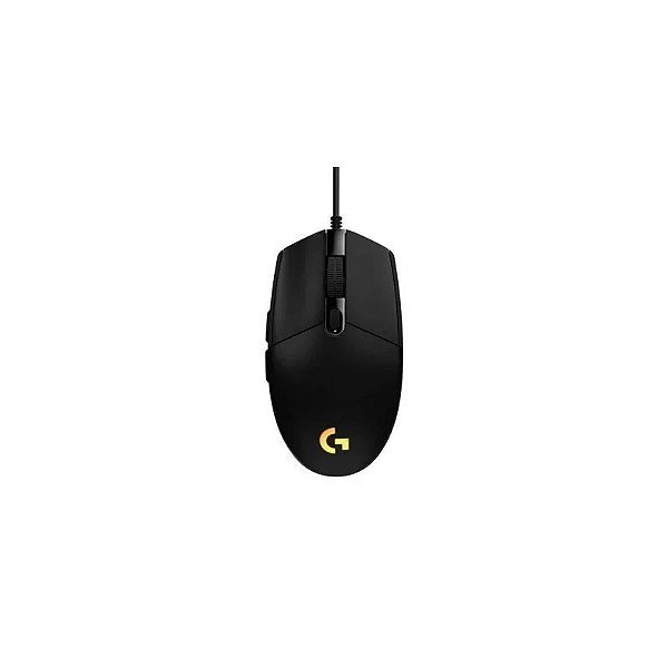 Mouse USB Logitech G203 910-005793 Lightsync Preto
