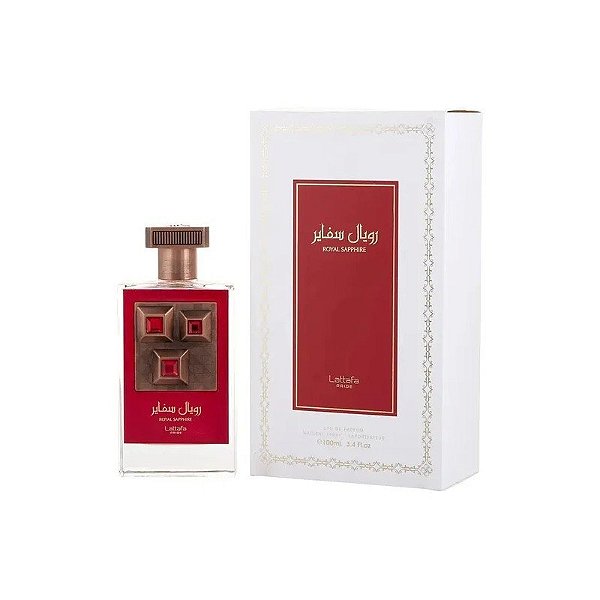 Perfume Lattafa Royal Sapphire Eau de Parfum Unissex 100ML