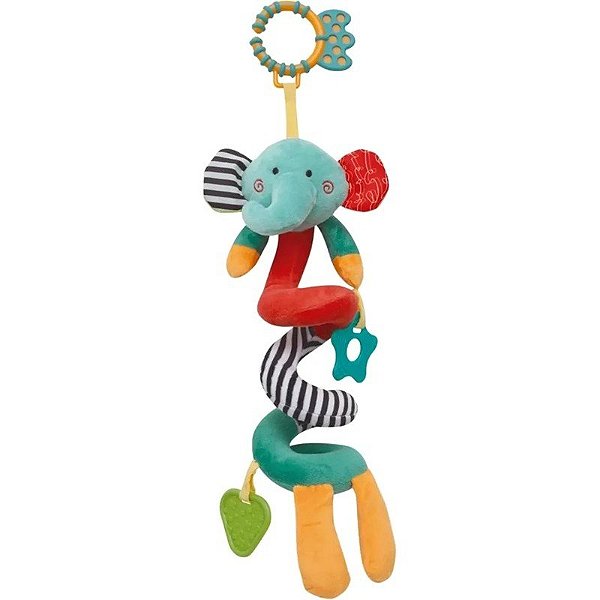 Mordedor Elefantito Happy Zoo com Chocalho Buba 09831