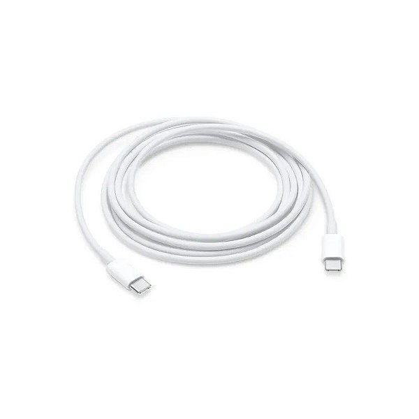 Cabo USB-C para USB-C Apple MU2G3ZE/A 2 Metros 240W - Branco