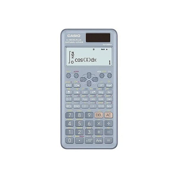 Calculadora Científica Casio FX-991ES Plus 2ND Edition com 417 Funções - Azul Claro