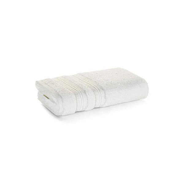 Toalha de Banho Karsten Banon Unika 86cm x 150cm Branco