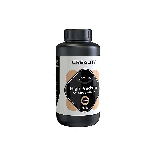 Resina de Alta Precisão de Pele 1KG para Impressora 3D Creality - Plástico