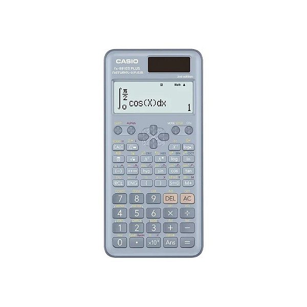 Calculadora Casio FX-991ES Plus-Bu 2ª Edição - 28 Dígitos - Azul