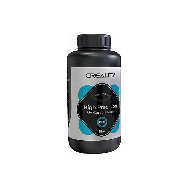 Resina Creality de Alta Precisão 1KG para Impressora 3D - Azul