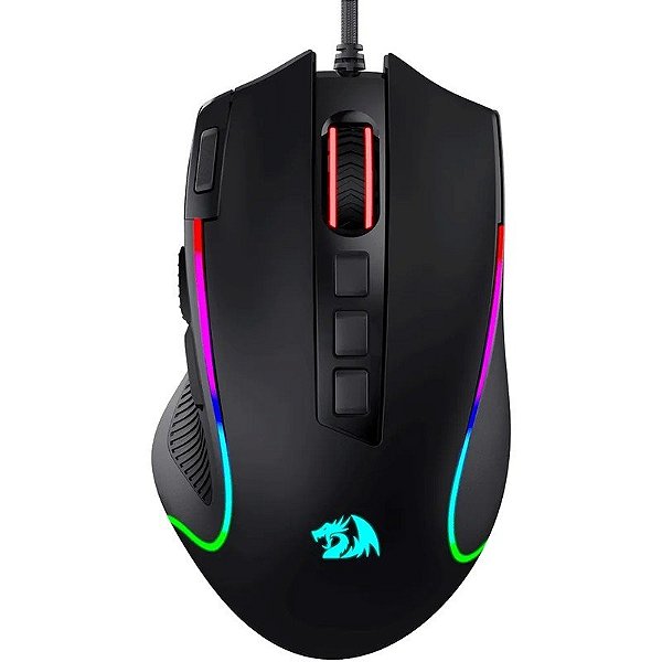 Mouse Gamer Com Fio Redragon Predator M612-RGB Preto