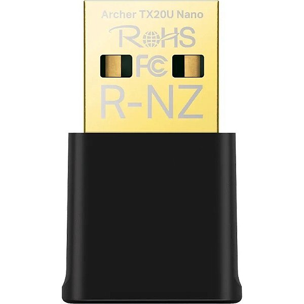 Adaptador Nano USB TP-Link AX1800 Archer TX20U Banda Dupla Wi-Fi 6