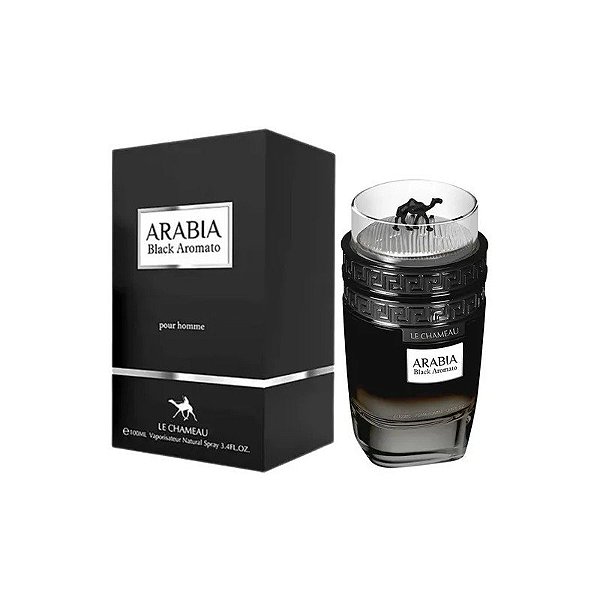 Perfume Emper Arabia Black Aromato - Eau de Parfum - Masculino - 100ML