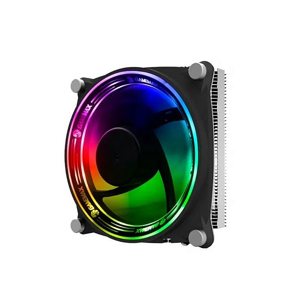 Cooler CPU Gamemax Gamma 300 Rainbow Preto G 754/939/940/AM2/AM3/AM4/FM1/FM2