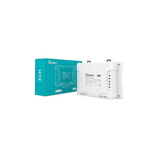 Interruptor Inteligente Wi-Fi Sonoff 4CHR3 3500W