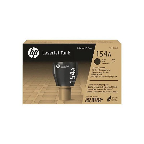Toner HP 154A Preto - W1540A
