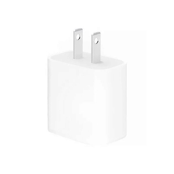 Adaptador de Tomada USB-C Apple A2305 MWVV3AM/A 20 Watts 1 Saída - Branco