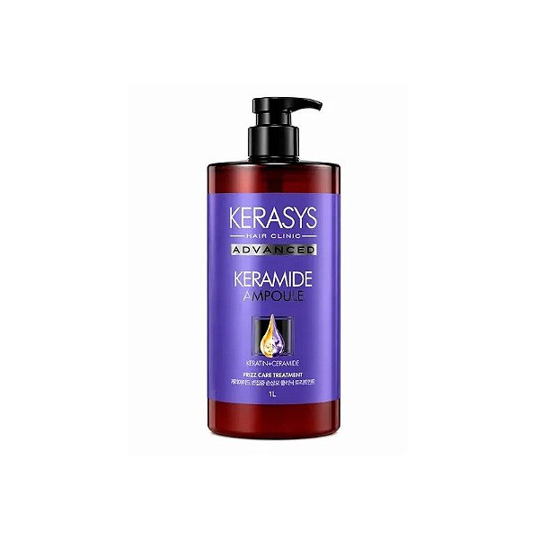Máscara Capilar Kerasys Keramide Ampoule Tratamento Antifrizz 1L