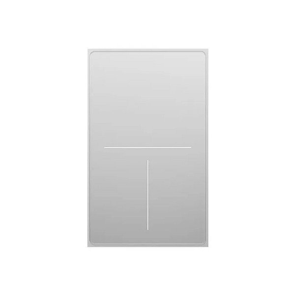 Interruptor Inteligente Moes Zigbee ZS-SF-US3-WH-MS Touch 3 Botões 2 Em 1 - Branco