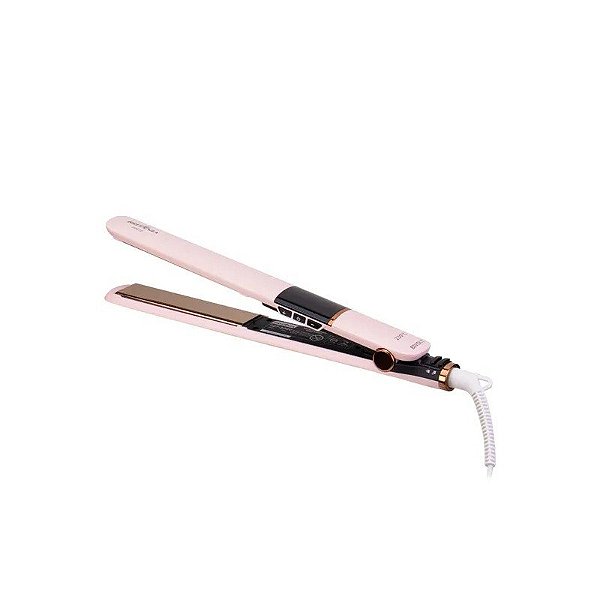 Prancha para Cabelo Britânia PPR10 - 230°C - Titânio - Bivolt - Cromo Rosa