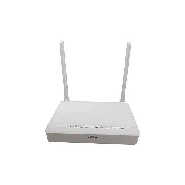 Adaptador GPON WiFi AC ZT F670L 4GE 2.4G/5G 5dB Sem Voip APC