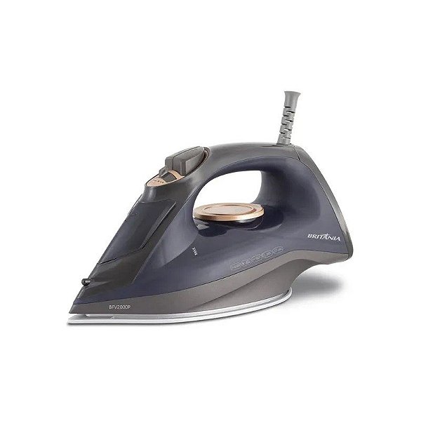 Ferro de Passar Britânia BFV2000P - 1200W - A Vapor - 110V/60Hz - Preto