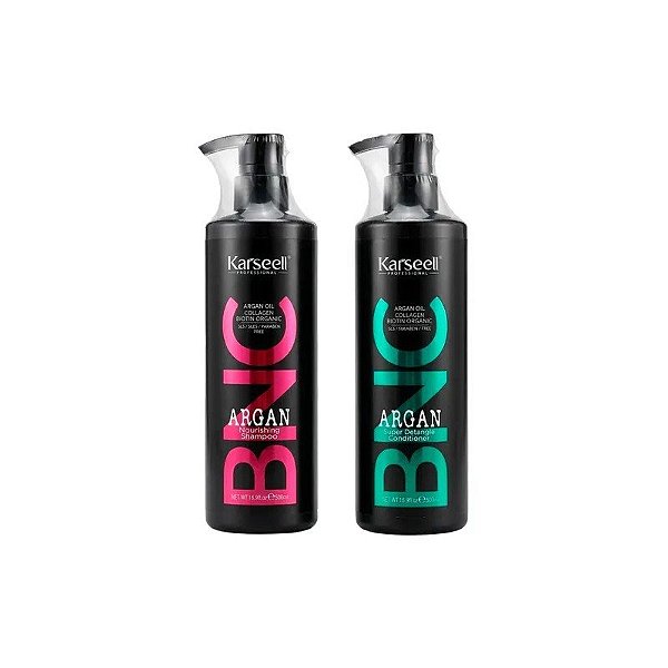 Kit Karseell (Shampoo + Condicionador) BNC Argan 500ML