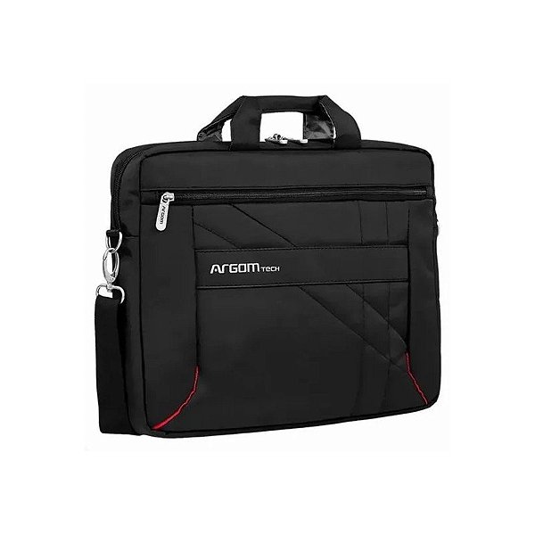 Maleta para NB 15.6" Argom ARG-BG-6782 Preto/Vermelho (Iva)