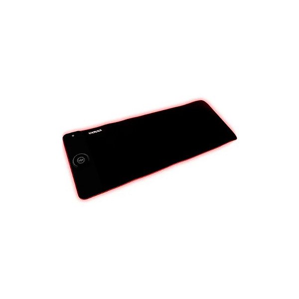 Mousepad Gamer Satellite A-PAD09W - RGB - 30 X 80 X 0.3 CM - Preto