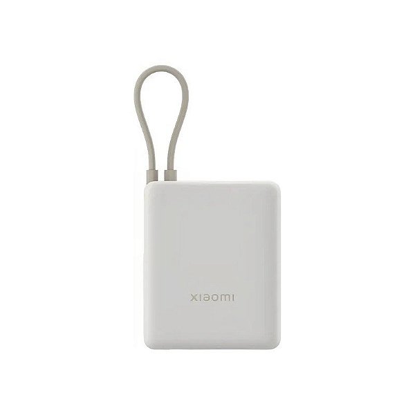 Carregador Portátil Xiaomi BHR9333GL 10.000 Mah 33 W Bege com Cabo USB-C