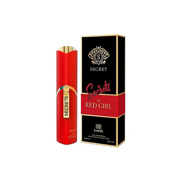 Perfume Emper Secrets Of Red Girl - Água de Perfume - Feminino - 100ML