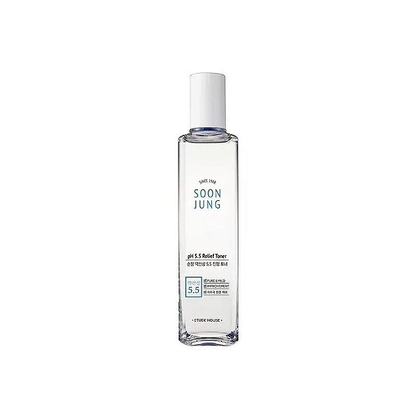 Tônico Facial Etude Soon Jung PH 5.5 Relief de 200 ML