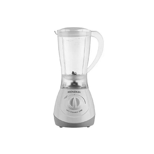 Liquidificador Mondial Easy Power Branco 2 Vel. 110V 550W