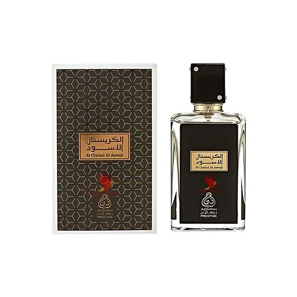Perfume Unissex Adyan Al Crystal Al Aswad Água de Perfume 100ml
