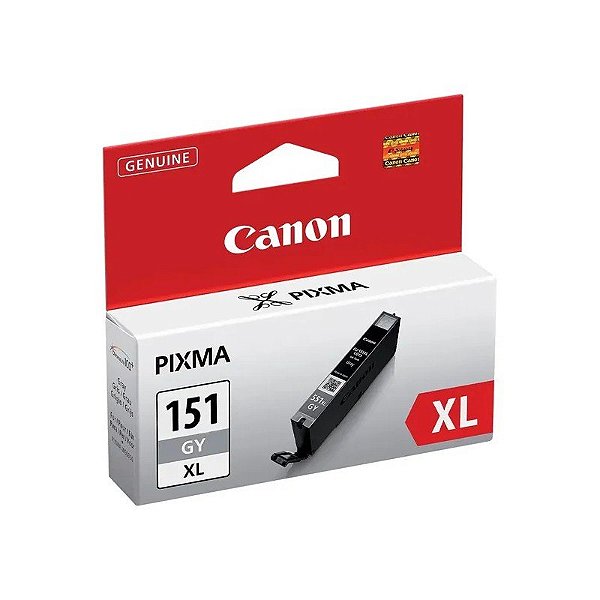 Cartucho de Tinta Canon CLI-151XL - Cinza