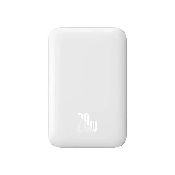 Carregador Portátil Magnético Baseus Airpow 6000 Mah 20 W USB-C - Branco (P10022807213-00)