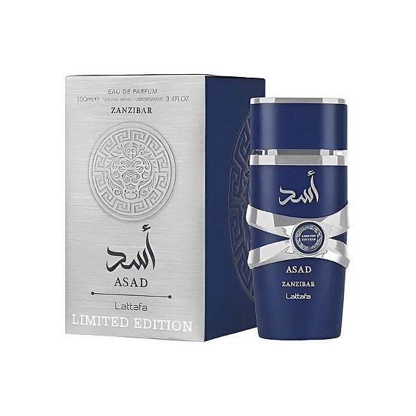 Perfume Lattafa Asad Zanzibar Edição Limitada Eau de Parfum - Masculino 100ML