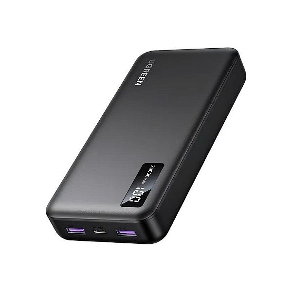 Carregador Portátil Ugreen PB311 10000 Mah 20 W Cinza