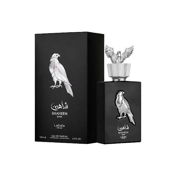 Perfume Lattafa Shaheen Silver Unissex 100ml