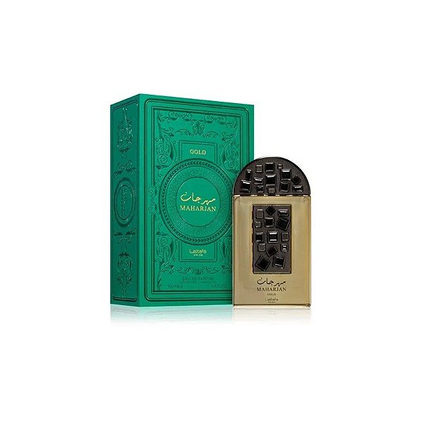 Perfume Lattafa Maharjan Gold - Água de Perfume - Unissex - 100ML