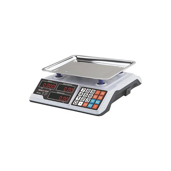 Balança de Mercado Megastar BC-205 - 40KG - Bivolt