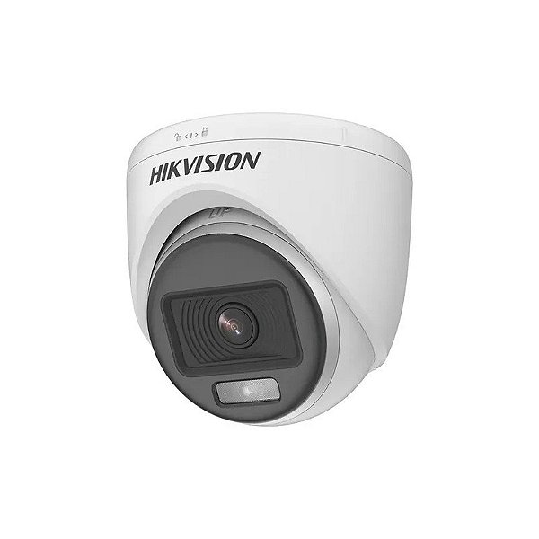 Câmera de Segurança Hikvision ColorVu DS-2CE70DF0T-PF - 2.8MM - 2MP FHD - Branca