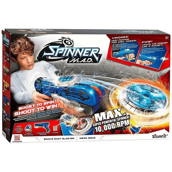 Blaster Giratório Mad Dual Shot Furacão - 86311