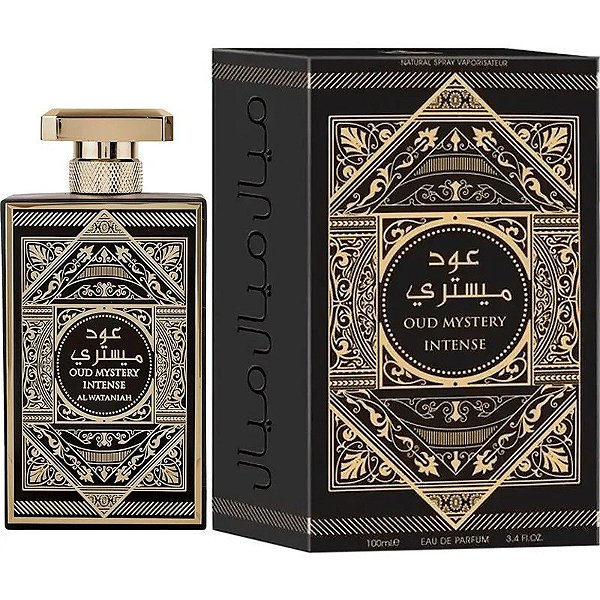 Perfume Al Wataniah Oud Mystery Intense EDP 100mL - Unissex