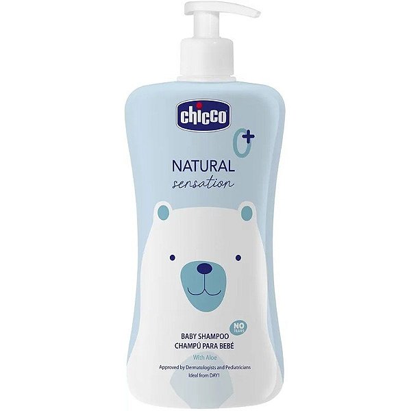 Xampu Chicco 115310 500ml Sensação Natural
