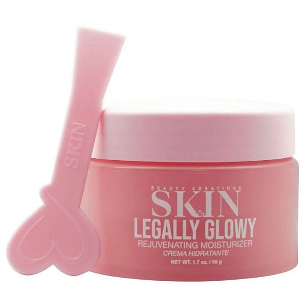 Creme Hidratante Beauty Creations Skin Legally Glowy - 50g