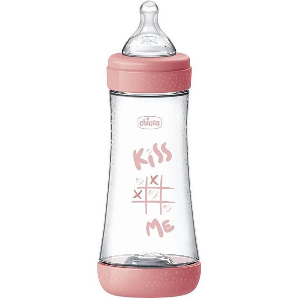 Mamadeira para Bebê Chicco Perfect 5 300mL - 20235-11 (Rosa)